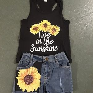 Sunflower outfit